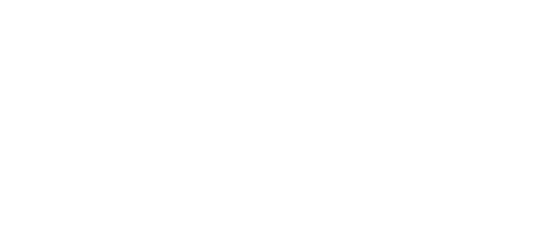 our shades of blue logo in white